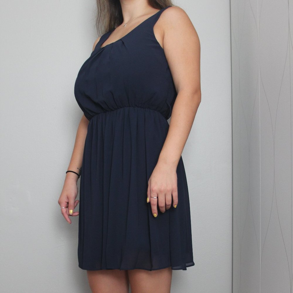 Navy Blue Dress